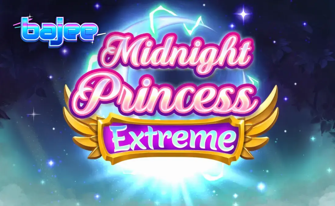 Midnight Princess Extreme স্লট গেমের নিয়ন অ্যানিমে থিম এবং মোবাইল ইন্টারফেসের একটি দৃশ্য।